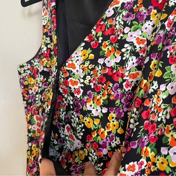 Spense woman’s midi dress 14 sleeveless summer floral fit flare runs smaller - Picture 6 of 10